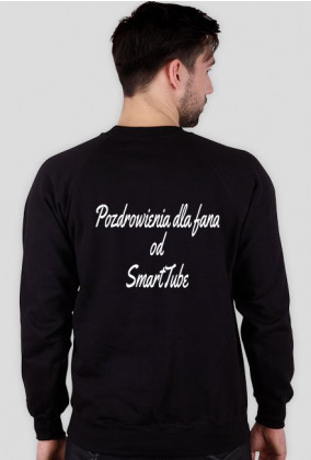 Bluza z podpisem SmartTuba (czarna)