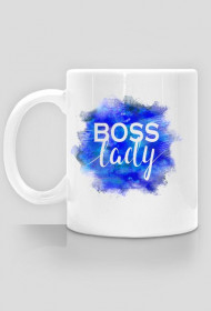 Kubek z nadrukiem "Boss lady"