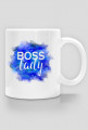 Kubek z nadrukiem "Boss lady"
