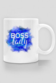 Kubek z nadrukiem "Boss lady"