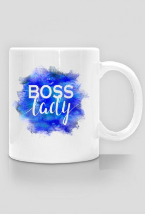 Kubek z nadrukiem "Boss lady"