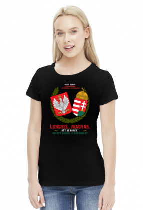 Koszulka damska "Lengyel Magyar"