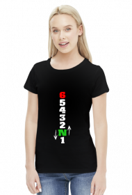 Biegi Motocykl - damska koszulka motocyklowa