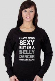 Bluza damska z nadrukiem "i'm sexy belly dancer"