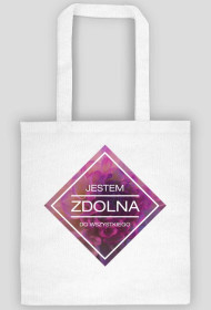Jestem zdolna- torba