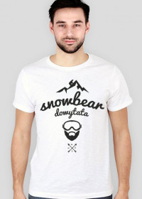 Koszulka (slim) - snowBEARdowyTATA
