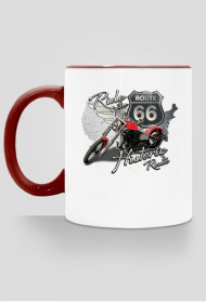 Kubek "Ride the historic route 66"