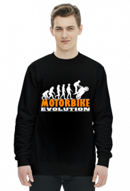 Motorbike Evolution - męska bluza motocyklowa