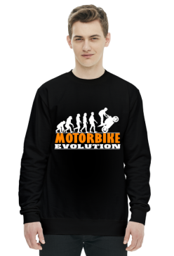 Motorbike Evolution - męska bluza motocyklowa