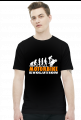 Motorbike Evolution - męska koszulka motocyklowa