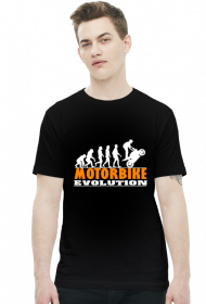 Motorbike Evolution - męska koszulka motocyklowa