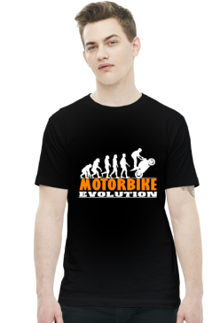 Motorbike Evolution - męska koszulka motocyklowa