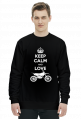 Bluza Keep Calm And Love Motocross - męska bluza motocyklowa