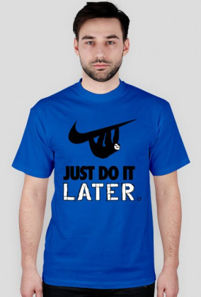 Just Do It, LATER.