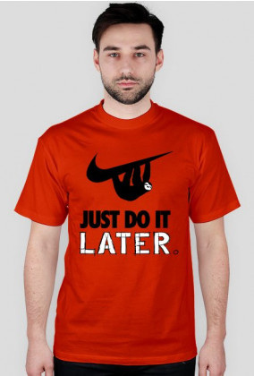 Just Do It, LATER.