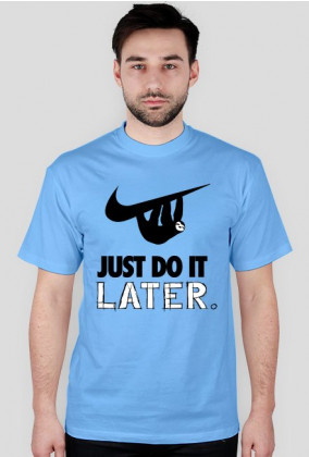 Just Do It, LATER.