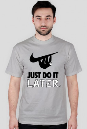 Just Do It, LATER.