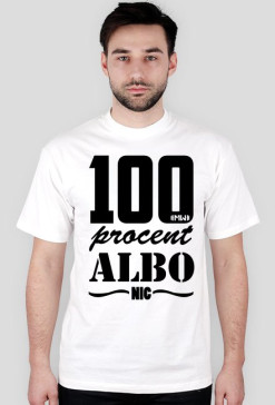 100% (BLCKL-FRONT)T-shirt