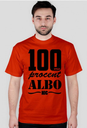 100% (BLCKL-FRONT)T-shirt