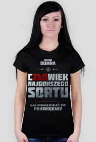 Koszulka Najgorszy Sort Polaków - damska