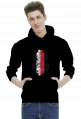 Bluza z kapturem "AK flaga"
