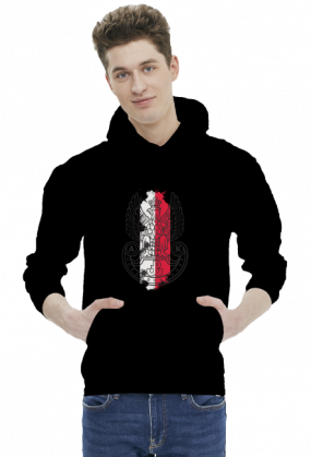 Bluza z kapturem "AK flaga"