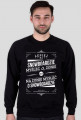 Bluza - LEPIEJ NA SNOWBOARDZIE MYŚLEĆ O ŻONIE