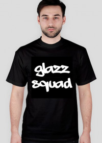 Czrny męski T-shirt Glazz Squad