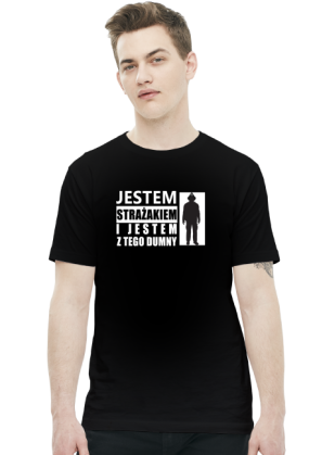 Jestem strażakiem - koszulka męska