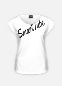 Koszulka damska biala z napisem SmartTube