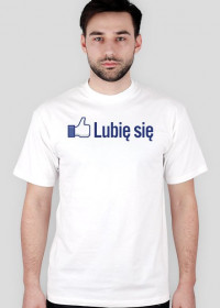 #LubięSię -T-shirt męski Facebook Style
