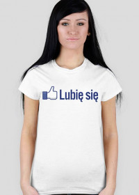 #LubięSię - Koszulka damska Facebook Style