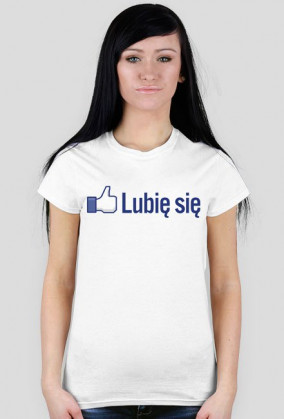 #LubięSię - Koszulka damska Facebook Style