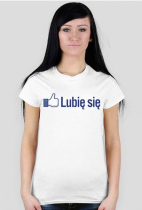 #LubięSię - Koszulka damska Facebook Style