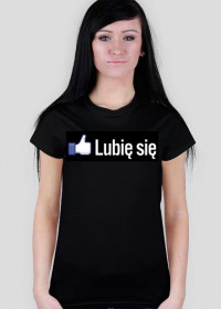 #LubięSię - T-shirt damski Facebook Style