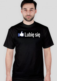 #LubięSię -T-shirt męski Facebook Style