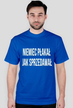 Niemiec płakał