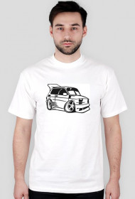 Fiat tuning-koszulka biała