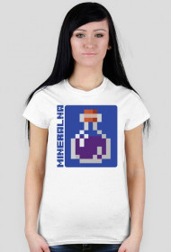 #mineralna - T-Shirt damski Minecraft Style