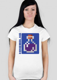 #mineralna - T-Shirt damski Minecraft Style
