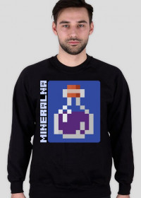 #mineralna - Bluza męska Minecraft Style