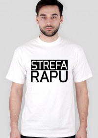 Koszulka STREFA RAPU Biała