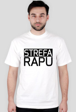 Koszulka STREFA RAPU Biała