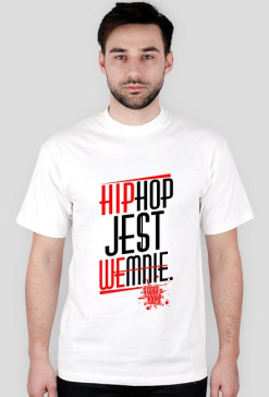 Koszulka HIPHOP JEST WE MNIE