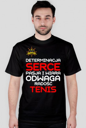 Arka Jordan - Determinacja, serce, pasja i wiara, odwaga, radość, tenis