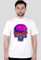 psychedelic skull