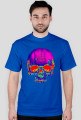psychedelic skull