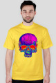 psychedelic skull