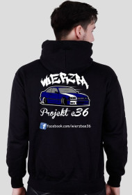 Bluza z kapturem "Wierzba Projekt E36"