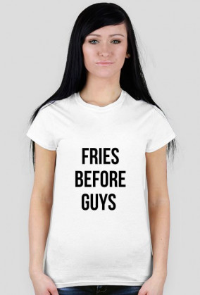 For Example, koszulka z nadrukiem - fries before guys